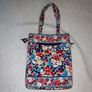 Retired Vera Bradley Floral Laptop Checkpoint Travel Tote Bag